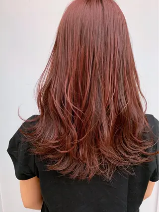 ロング カラー ヘアアレンジ newi 川崎店のヘアスタイル