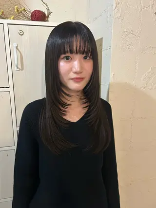 ロング stylist 倉本恋のヘアスタイル