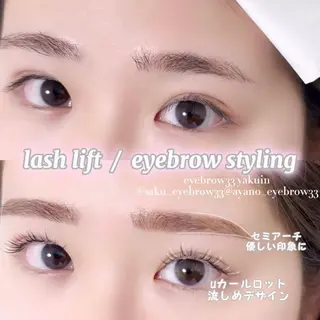 マツエク・マツパ アイブロウ33 薬院店2のマツエク・マツパデザイン