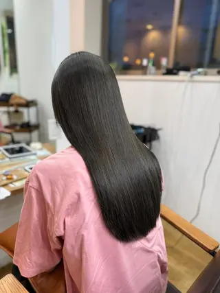 カラー ロング 髪質改善・縮毛矯正 💎ASUKAのヘアスタイル