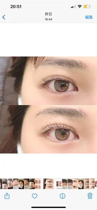 マツエク・マツパ Ciente所属・Ciente🕊 mikiのマツエク・マツパデザイン