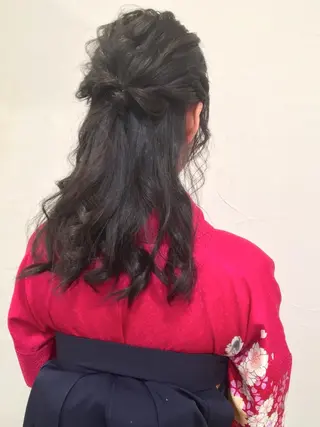 ヘアアレンジ 乳井 悠香のヘアスタイル