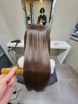セミロング 花田 麟のヘアスタイル