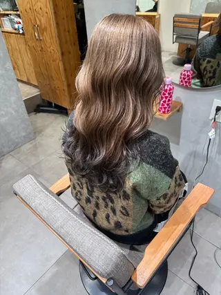 セミロング 松平 拓巳のヘアスタイル