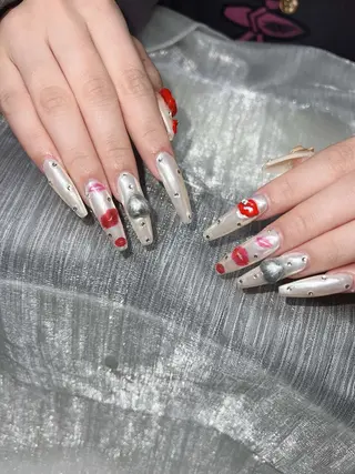 ネイル Lee Nails チップ長さだし専門店のネイルデザイン