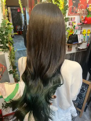 ロング カラー カラーパティシエ facce🌼ikoのヘアスタイル