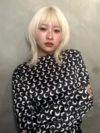 セミロング 🩵レイヤー/ショー ト/🫧harukaのヘアスタイル