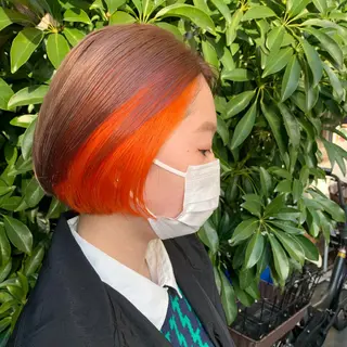 ショート カラー ✨ブリーチマスター✨ オクヤマヨウスケのヘアスタイル