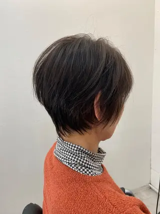 ショート カラー 廣庭 勇人のヘアスタイル
