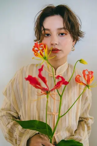 ショート カラー CLAN クランのヘアスタイル