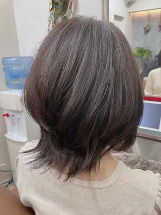 ミディアム カラー TOWA 野村　コウダイのヘアスタイル