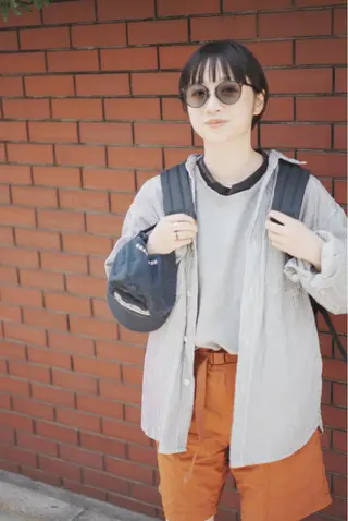 ショート カラー ボブパーマコテ巻き風 パーマNo1深江秀平のヘアスタイル