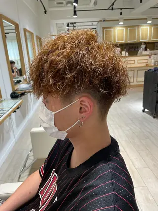 パーマ メンズ まつげ兼任しもさこ 🌟レイヤー得意のヘアスタイル