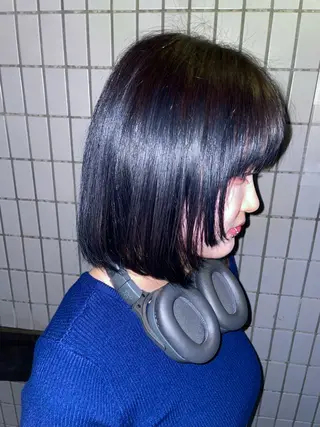 カラー 新原 陽那のヘアスタイル