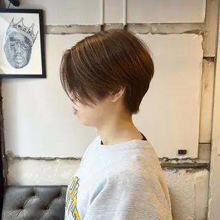 ショート カラー 【完全マンツー 恵比寿】佐藤 翔のヘアスタイル