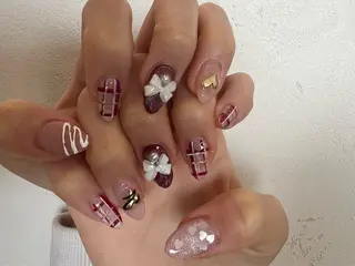 ネイル 4/2ご予約 ◎ 本田 知美ꯁꯧのネイルデザイン