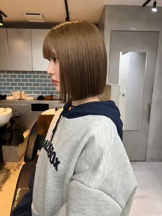 ショート カラー おぐらみゆう 🍎ボブ/ショートのヘアスタイル