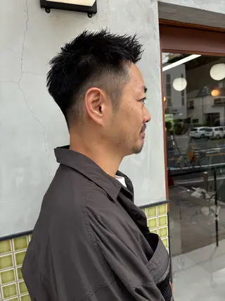 ショート メンズ 五十嵐 雄毅のヘアスタイル