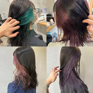 セミロング カラー mono / Manatoのヘアスタイル