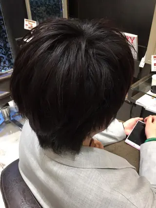 ショート カラー yui .のヘアスタイル