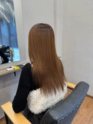 ロング カラー 鵜飼 真伍のヘアスタイル