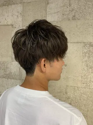 ショート カラー メンズ 🫧🎀ＫＡＮＡ🎀 🫧のヘアスタイル