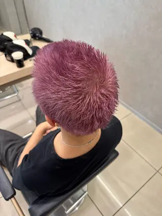 カラー メンズ ｢縮毛矯正／カラー｣ /たいせいのヘアスタイル