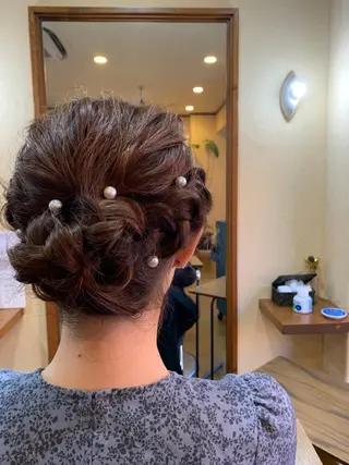 ヘアアレンジ 福田 竜士のヘアスタイル