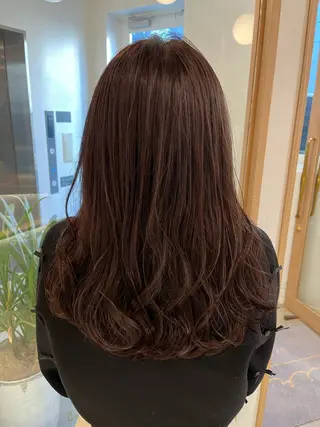 セミロング 庄司 美佑樹のヘアスタイル