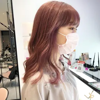 ロング カラー 相川 愛実のヘアスタイル