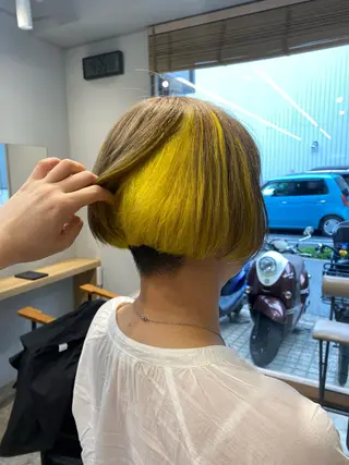 ショート カラー 🐾Libero🐾 柏　KONOMIのヘアスタイル