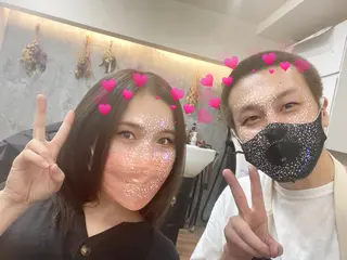 ミディアム カラー TOWA 野村　コウダイのヘアスタイル