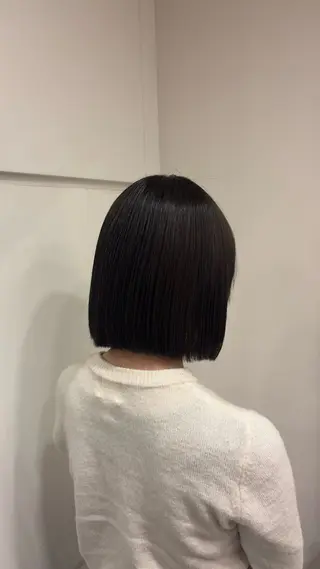 ショート チョコカラー🤎 韓国風/MIHOのヘアスタイル