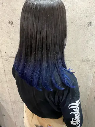セミロング カラー ⭕️ダメージレス特化 髪質改善🥇丸山憲人のヘアスタイル