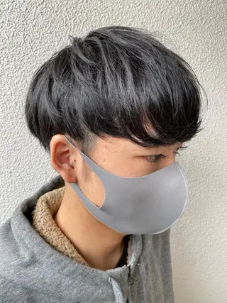 ミディアム メンズ 柳澤 和也のヘアスタイル
