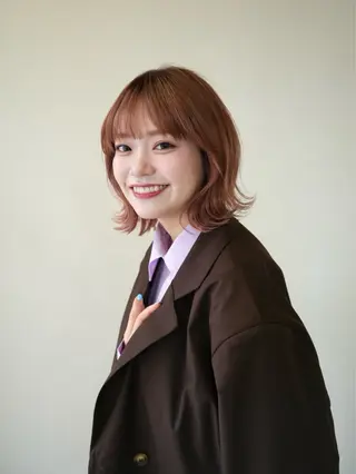ミディアム Koya ショート/ボブのヘアスタイル