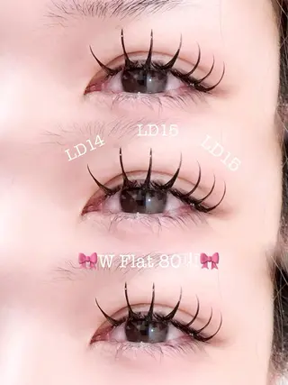 マツエク・マツパ ガレリアエレガンテ /栄🎀ななか🎀のマツエク・マツパデザイン