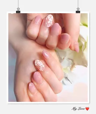 ネイル ラベンダー💖日暮里 ルル💖ネイルのネイルデザイン