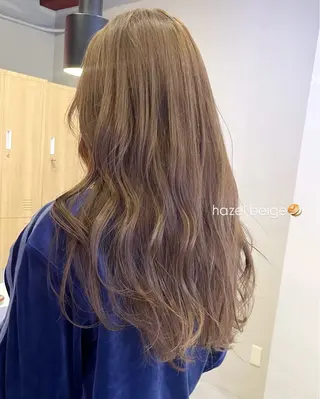 カラー レイヤーカット🍏 オリーブ/ののかのヘアスタイル