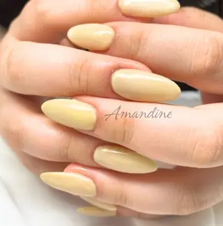 ネイル Amandine所属・渋谷/4週間取れない フィルイン/パラのネイルデザイン