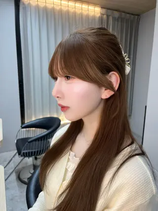 ロング カラー 野田 美咲のヘアスタイル