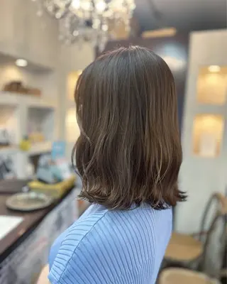 ミディアム 【髪質改善】ena 縮毛矯正/落合/新宿のヘアスタイル