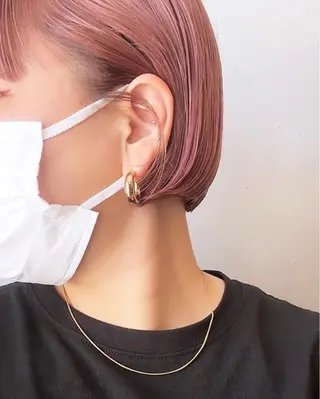 ミディアム カラー 東 みのりのヘアスタイル