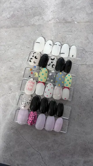 ネイル 宮﨑 美里のネイルデザイン