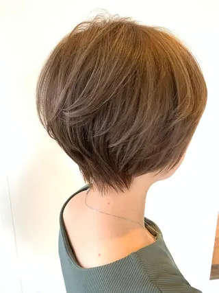 ショート カラー 船津武俊 フナツタケトシのヘアスタイル