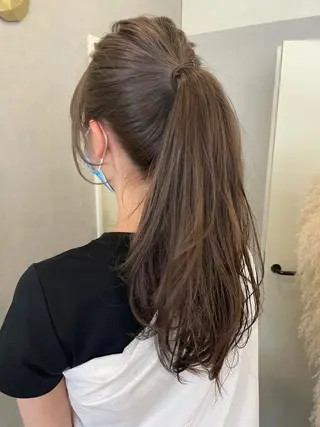 ロング カラー はるか 💐 お悩み改善美容師のヘアスタイル