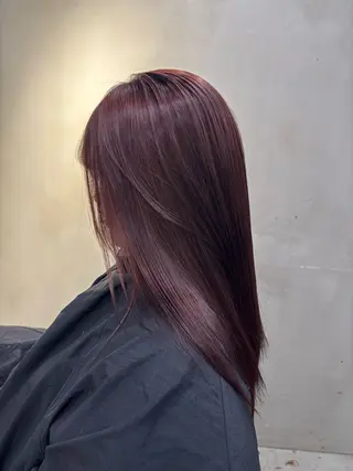 ミディアム カラー 中園康 /カラー/ブリーチのヘアスタイル