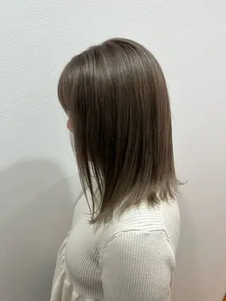 ミディアム E:terne大宮店 ディレクター豊島穂希のヘアスタイル