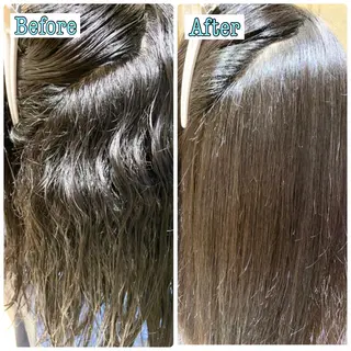 ミディアム カラー パーマ ヘアアレンジ 徳永 大樹のヘアスタイル