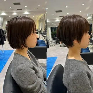 ショート 大人ショート特化/ カットモデル/表参道のヘアスタイル